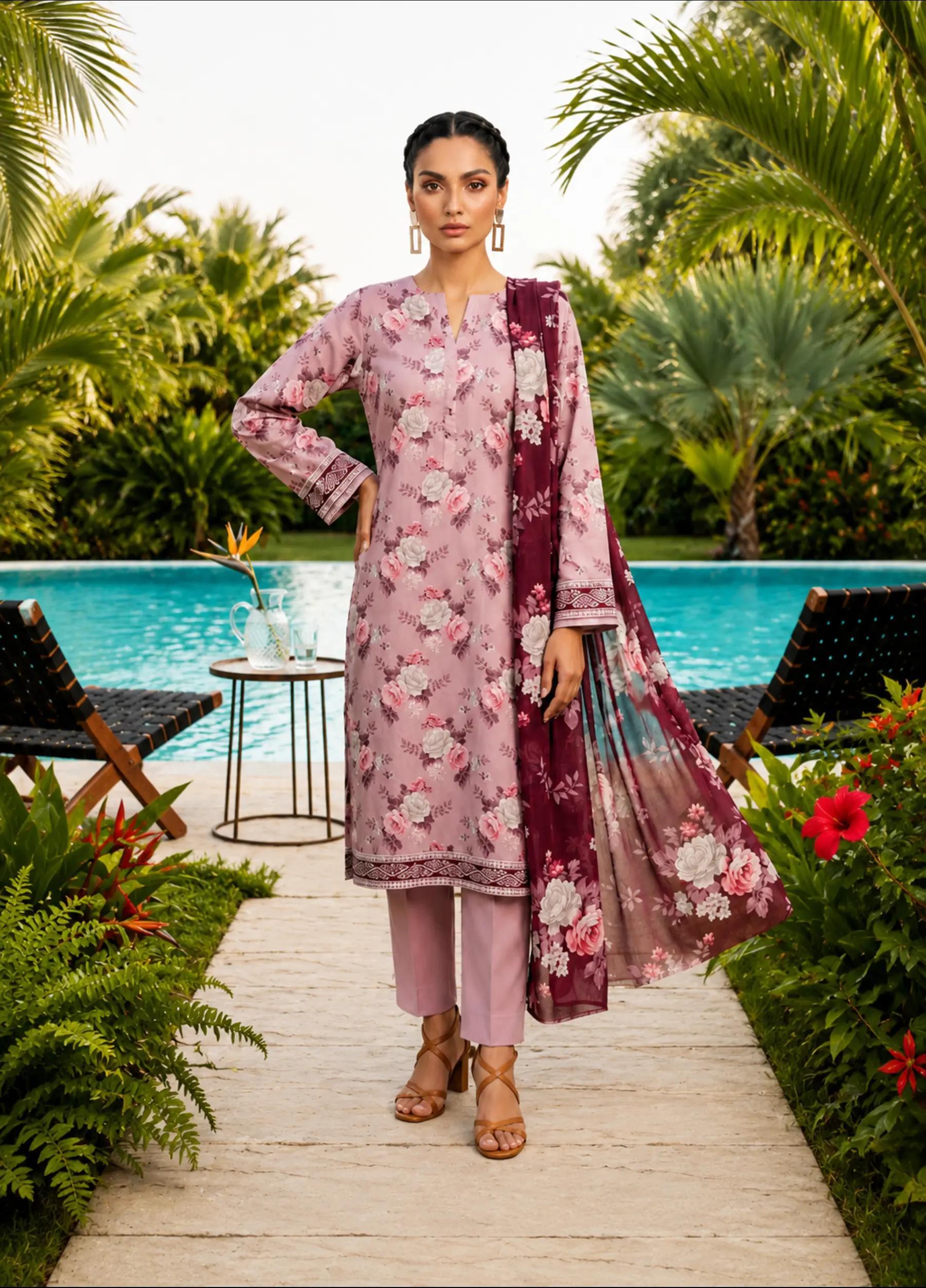 Ada By Ayla Hijab | Summer Volume 01 | Premium Lawn Fabric | Article 02