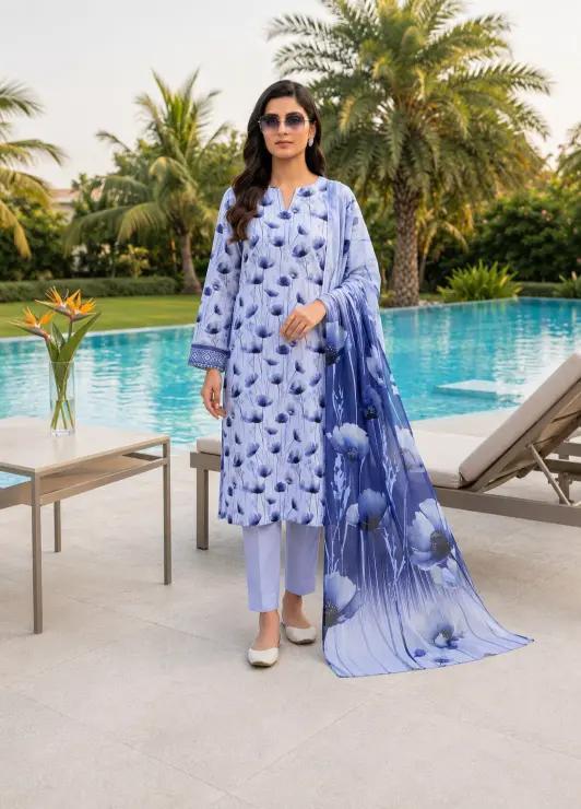 Ada By Ayla Hijab | Summer Volume 01 | Premium Lawn Fabric | Article 10